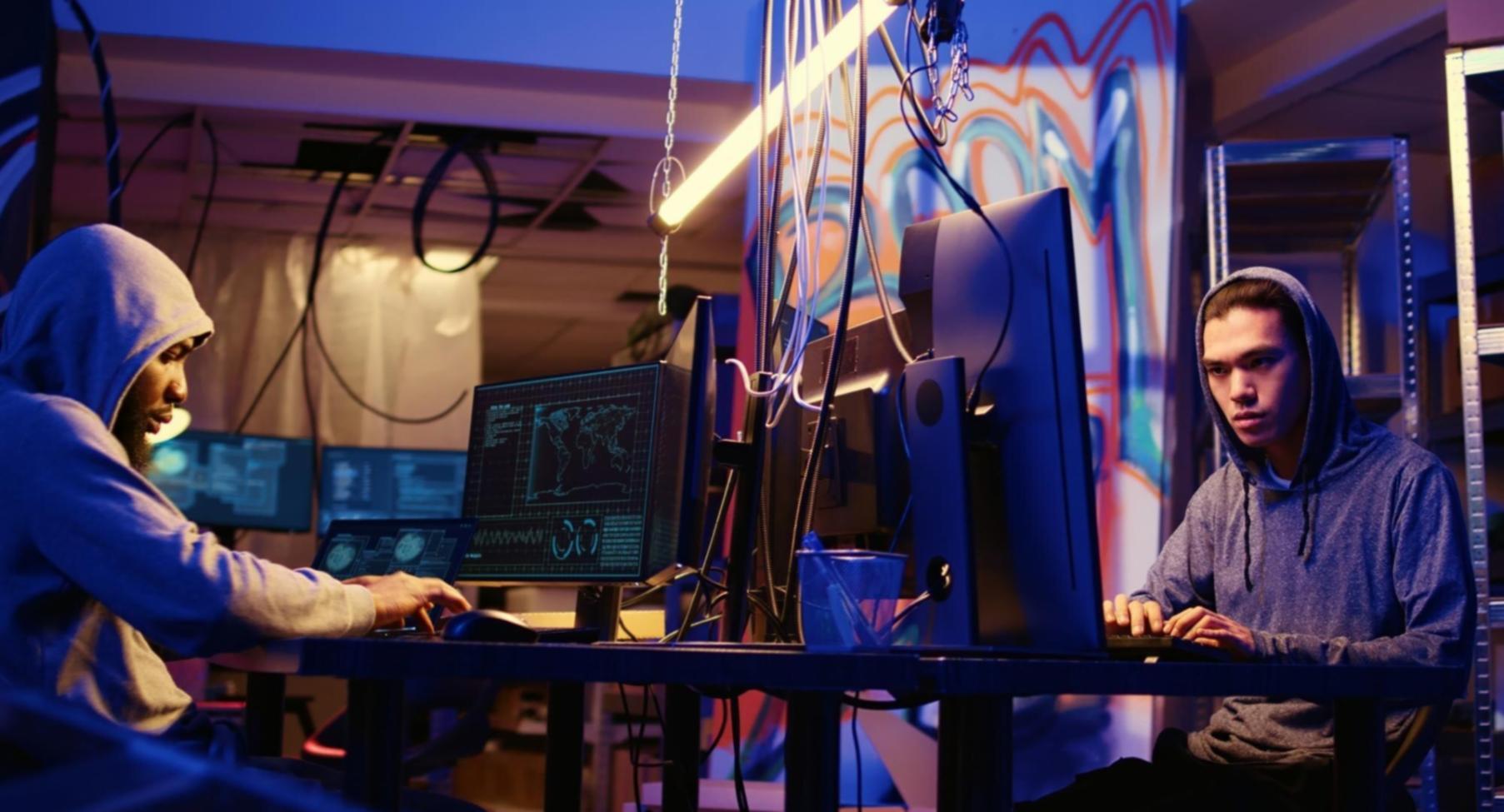 Interactive blockchain development workshop with students working on practical coding exercises